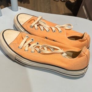 Converse All Star Orange/Peach Canvas Shoes